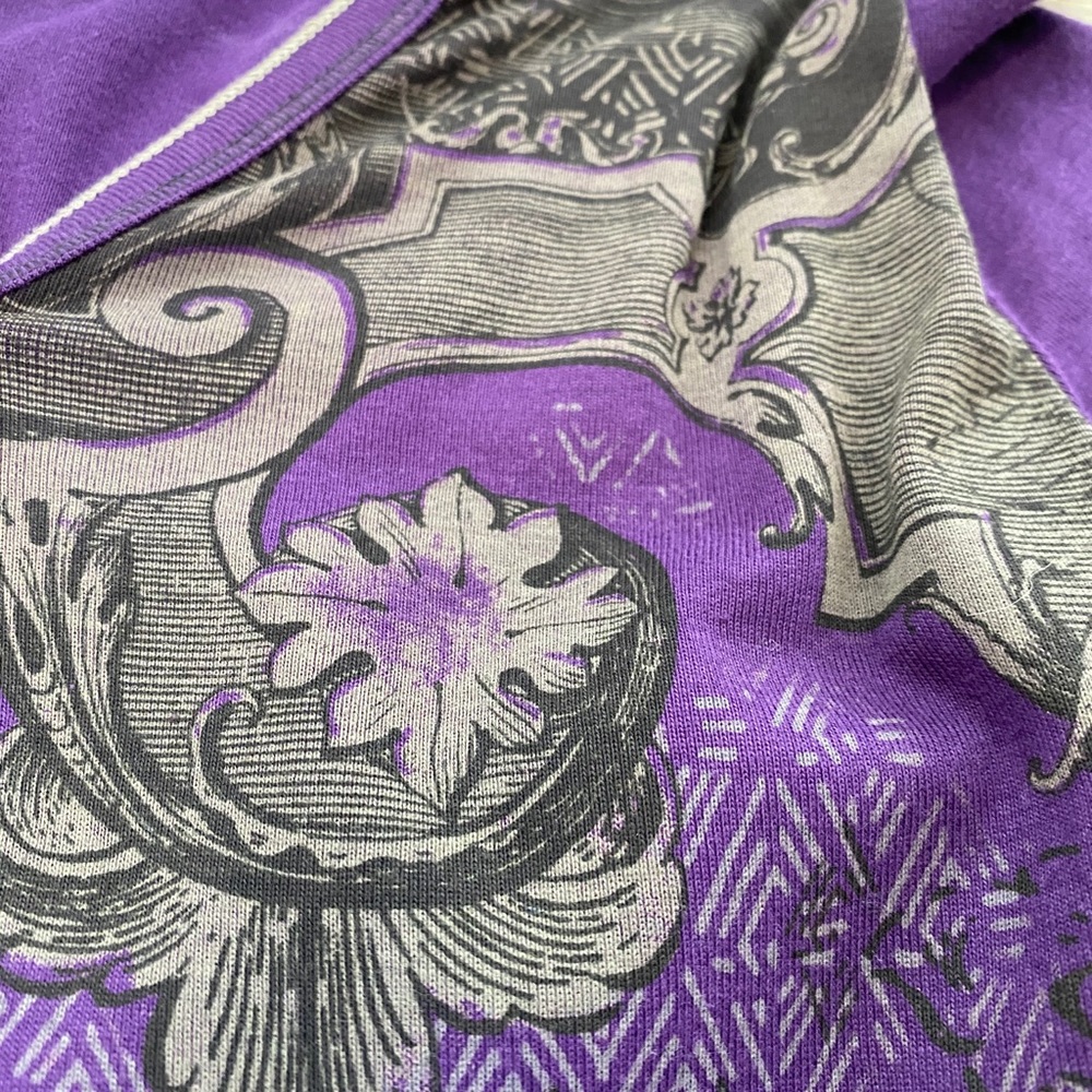 Purple Patterned Top - Picture 8 of 14